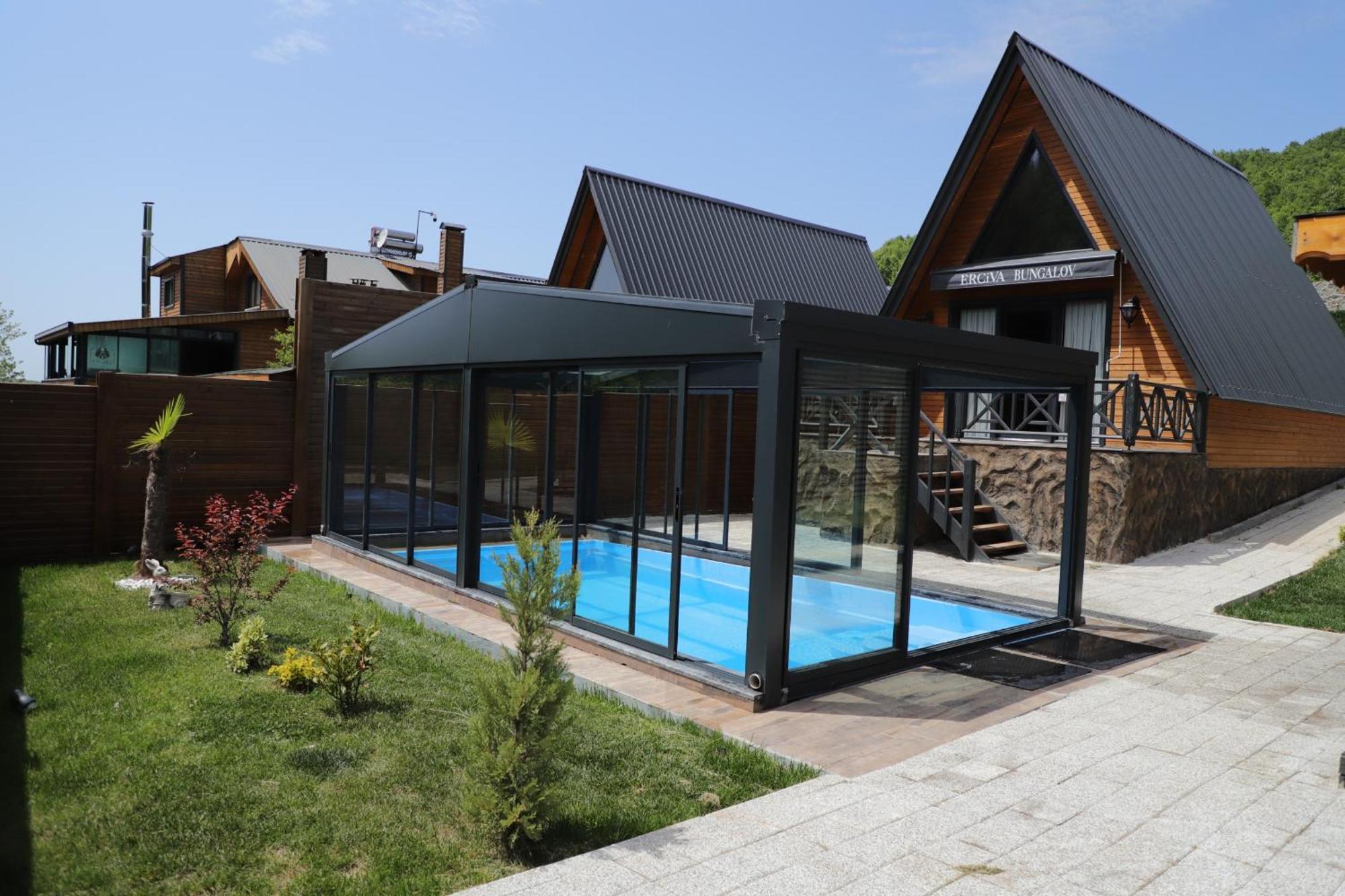 Erciva Bungalov Gemlik Exteriör bild